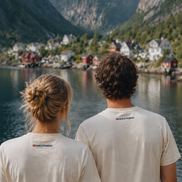 Shirt Rå Nord - Strøm