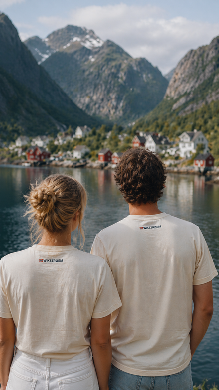 Shirt Rå Nord - Strøm