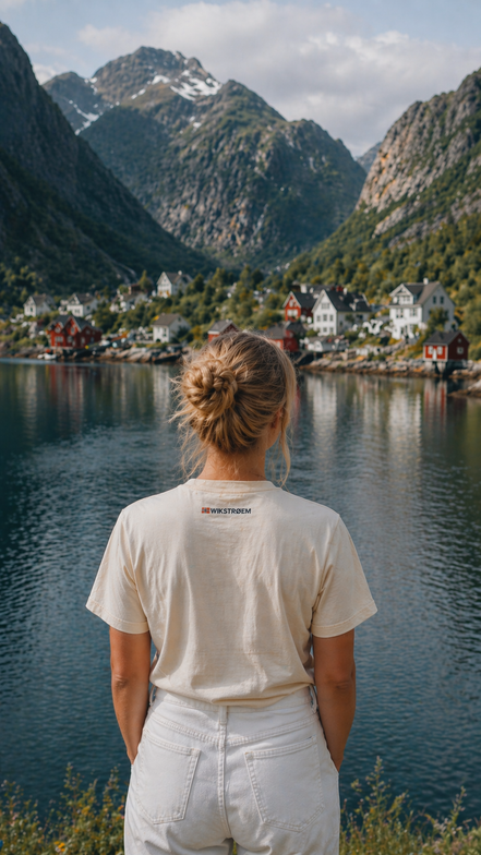 Shirt Rå Nord - Strøm