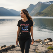 Frau - Fjordspaziergang