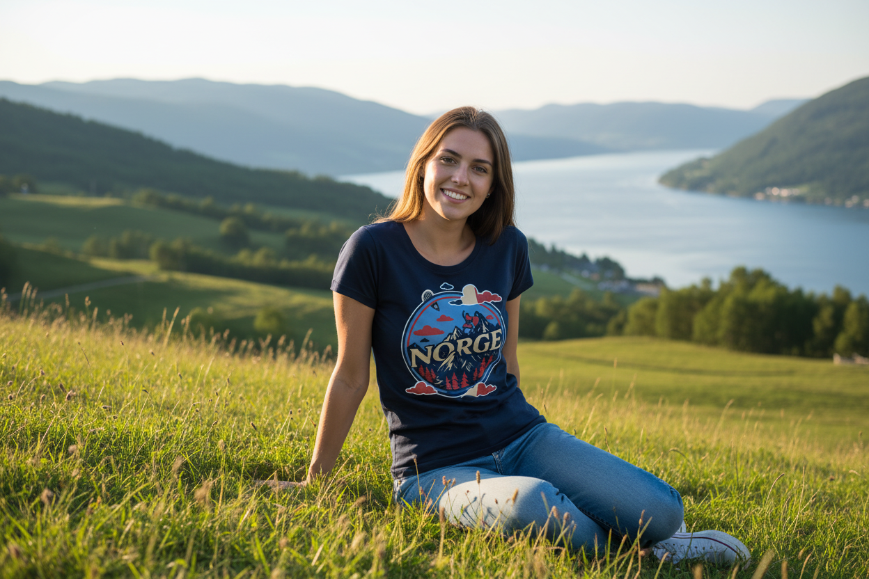 Frau - Norge Circle Design