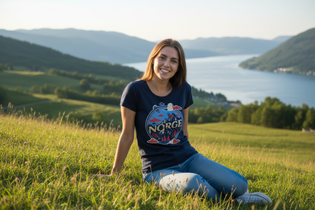 Frau - Norge Circle Design