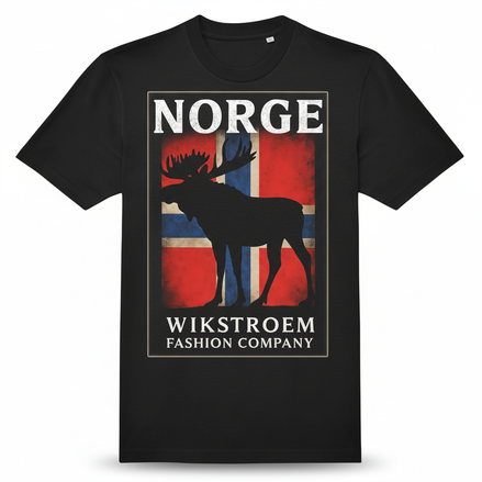 NORGE Elch - Schwarz
