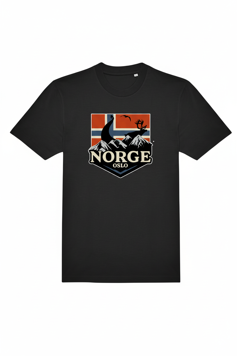 Schwarzes T-Shirt Studio