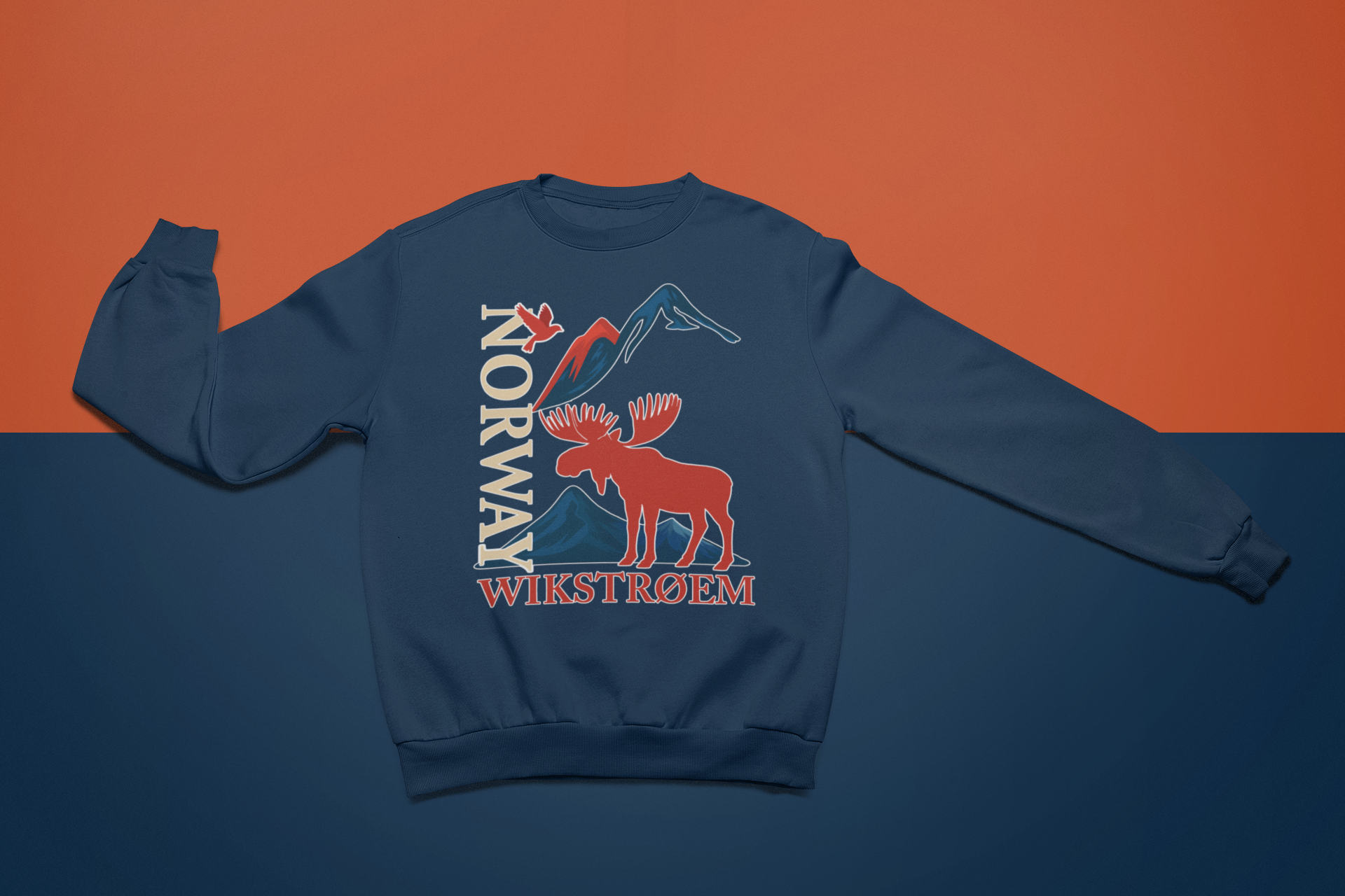 Sweatshirt Trondheim - Elg