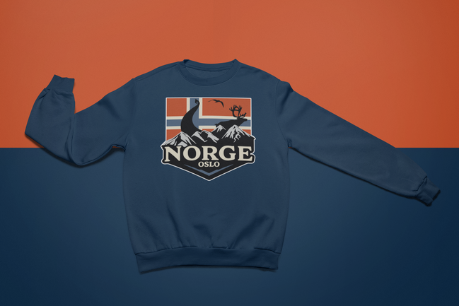 Sweatshirt Trondheim - Oslofjorden