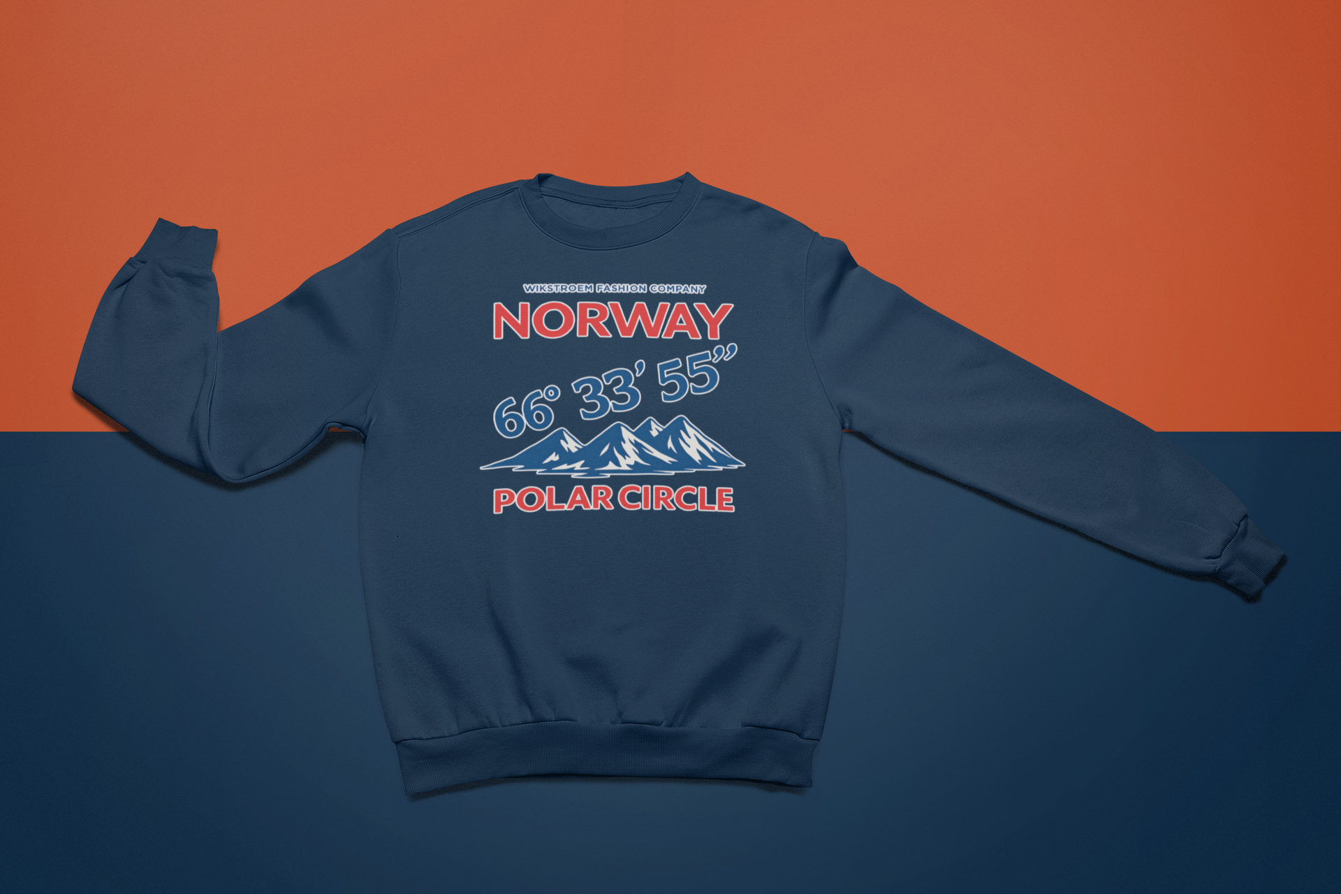 Sweatshirt Trondheim - Polarsirkelen