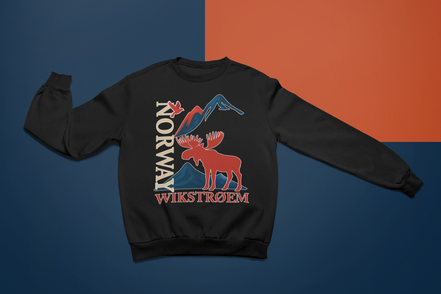 Sweatshirt Trondheim - Elg