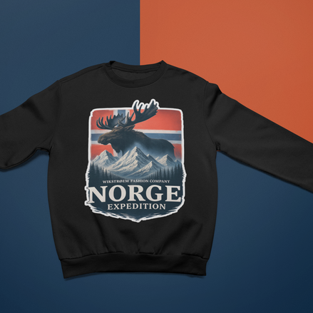 Sweatshirt Trondheim - Høyfjell