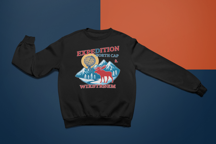 Sweatshirt Trondheim - Nordkapp