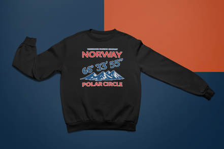 Sweatshirt Trondheim - Polarsirkelen