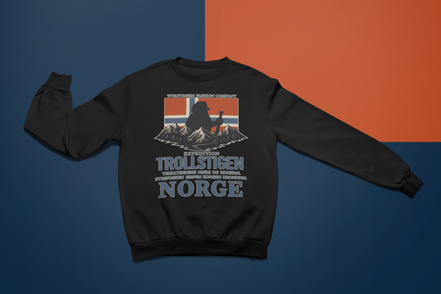 Sweatshirt Trondheim - Trollstigen