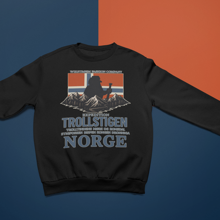 Sweatshirt Trondheim - Trollstigen